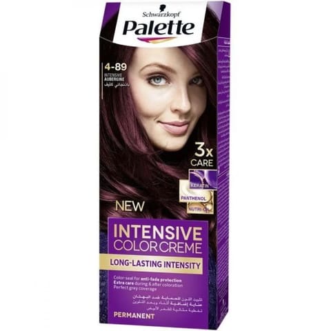 Palette Intensive Color Creme Hair Color 4-89 Inensive Aubergine