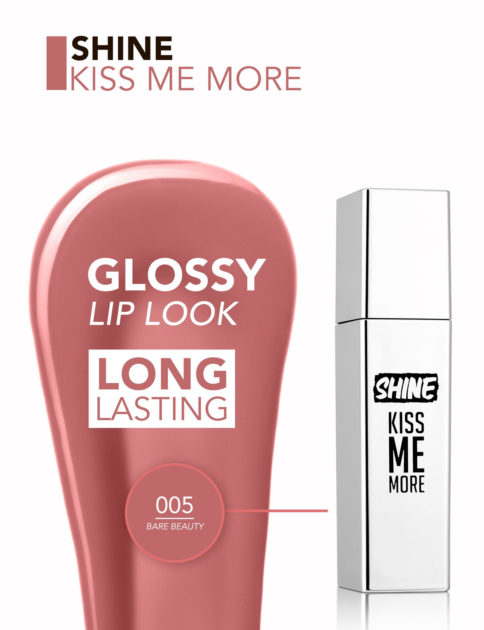 Flormar Shine Kiss Me Liquid Lipstick#05