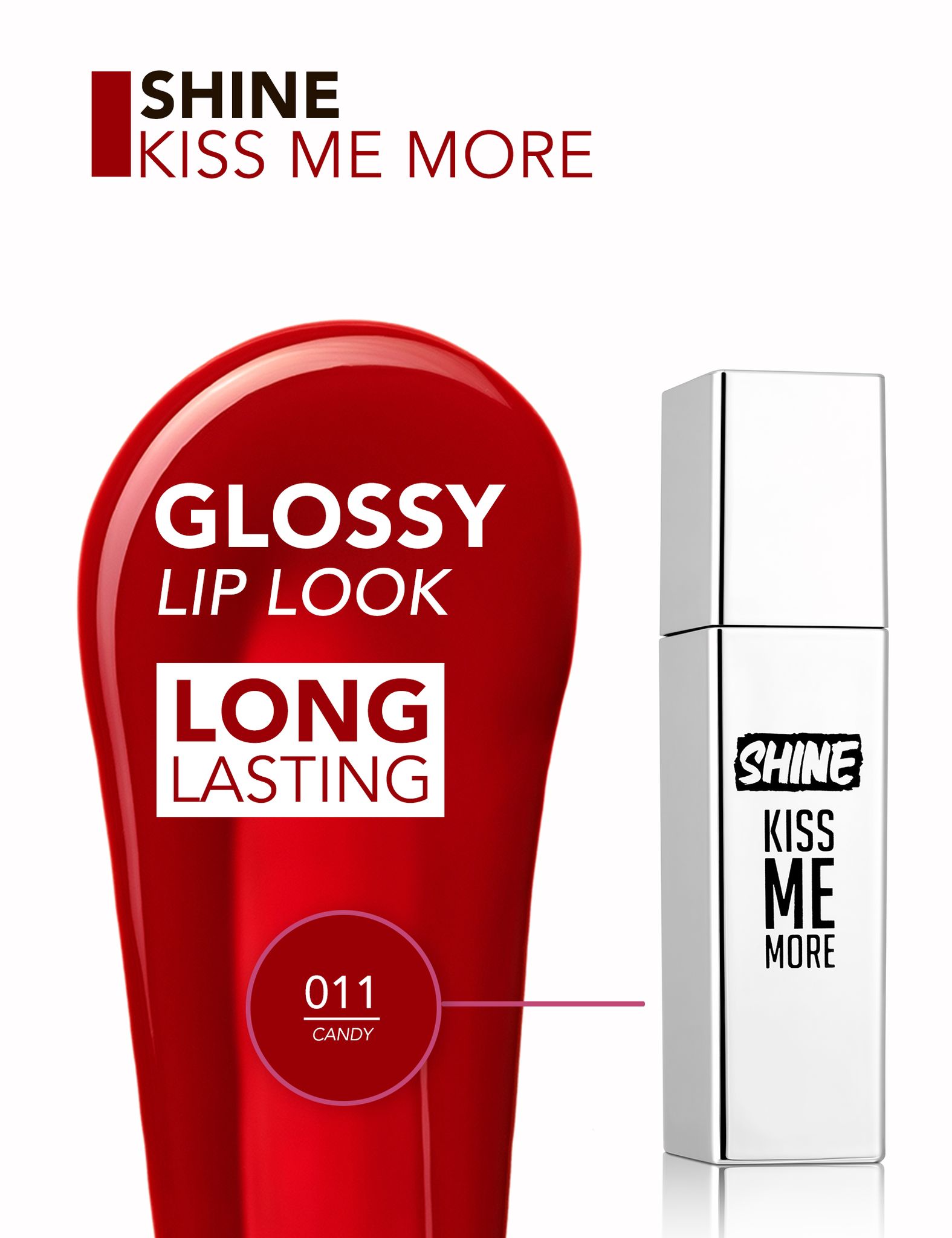 Flormar Shine Kiss Me Liquid Lipstick#11