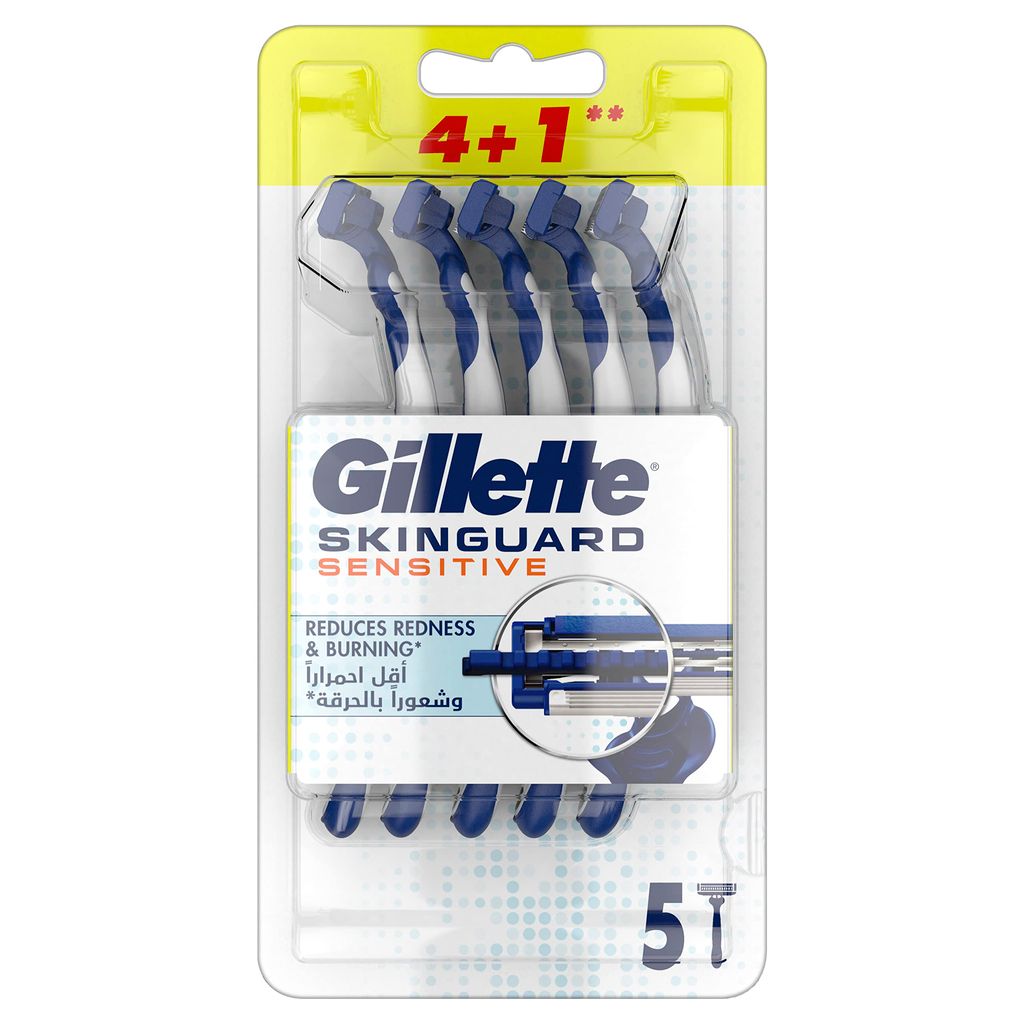 Gillette  Skinguard Disposable 4+1 Mea