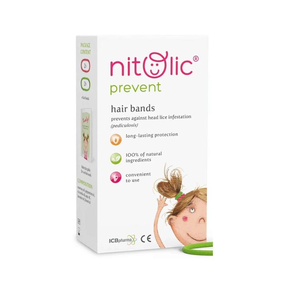 Nitolic prevent Hair Bands 4Pcs