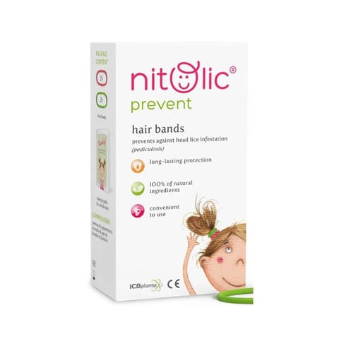 Nitolic prevent Hair Bands 4Pcs