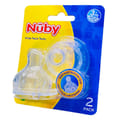 Nuby Nipple Medium Flow 2 Pcs