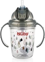 Nuby Tritan Cup Twin Handle Straw 240Ml