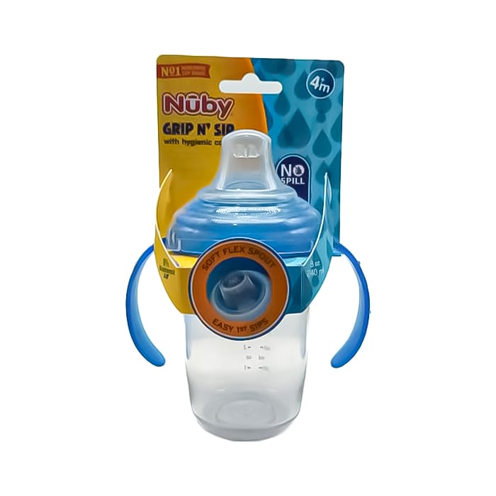 Nuby Unprinted Cup Twin Handle  240Ml