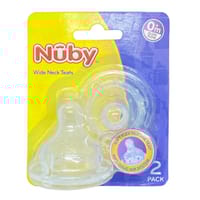 Nuby Silicone Nipples 2 Pcs