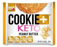 Cookie+ Keto Peanut Butter 28 G