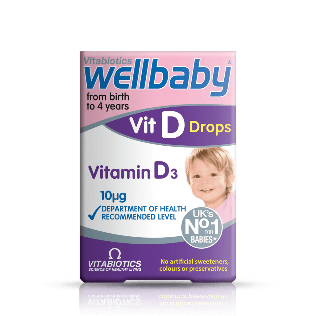 Wellbaby Vit D3 400 Iu Drops