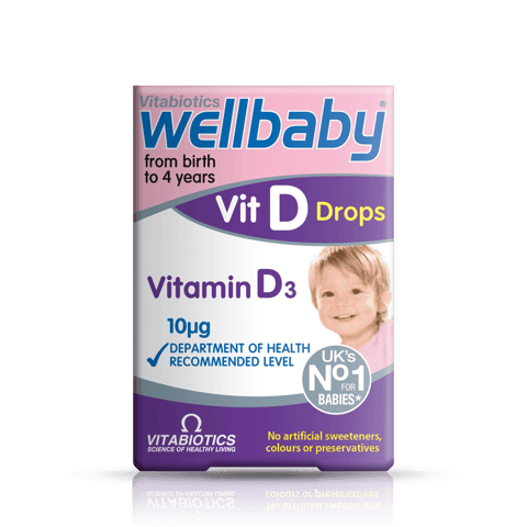 Wellbaby Vit D3 400 Iu Drops