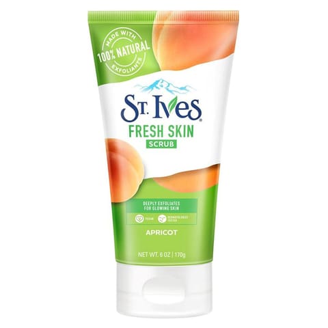 St Ives Scrub Invig Apricot Name 170G