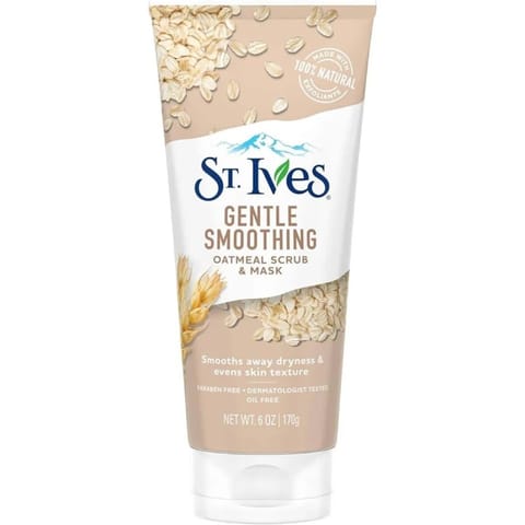 St Ives Scrub Oatmeal Name 170G