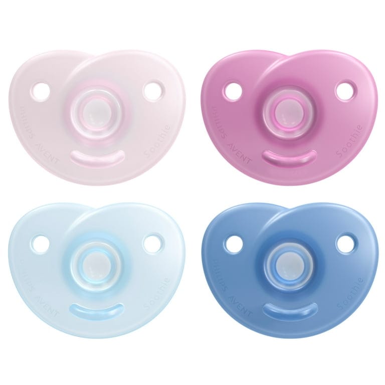 Avent  Heart Shape Soother mix 0-6 Month