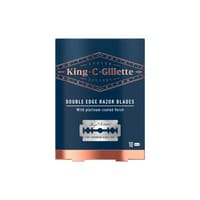 GILLETTE KING C608 DOUBLE EDGE BLADE10CT