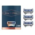 GILLETTE KING C NECK CARTS 3CT TRIANGLE