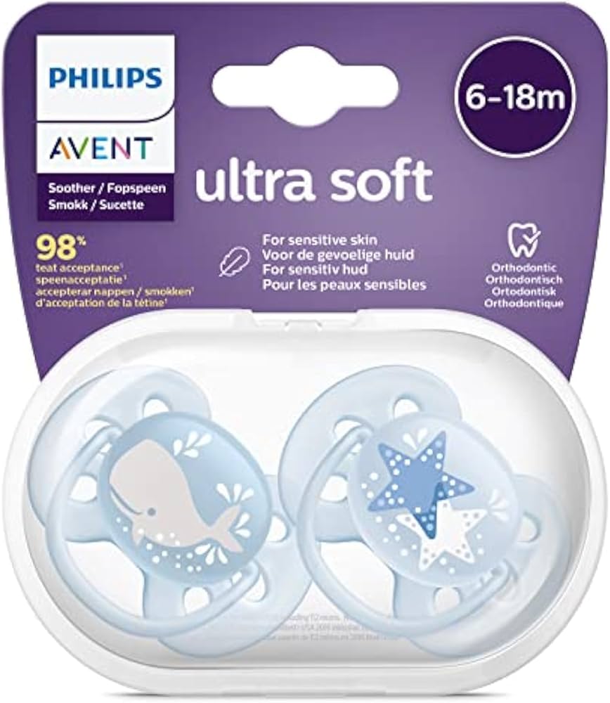 Avent soft Soother 6-18 Months Boy MD