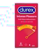 Durex Intense Pleasure 6 Pcs Condoms