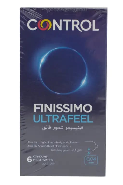 Control Condom Finissimo Ultrafeel 6 Pc