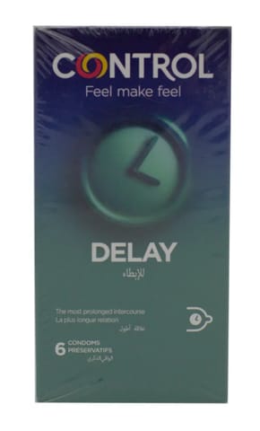 Control Condom Delay 6 Pc