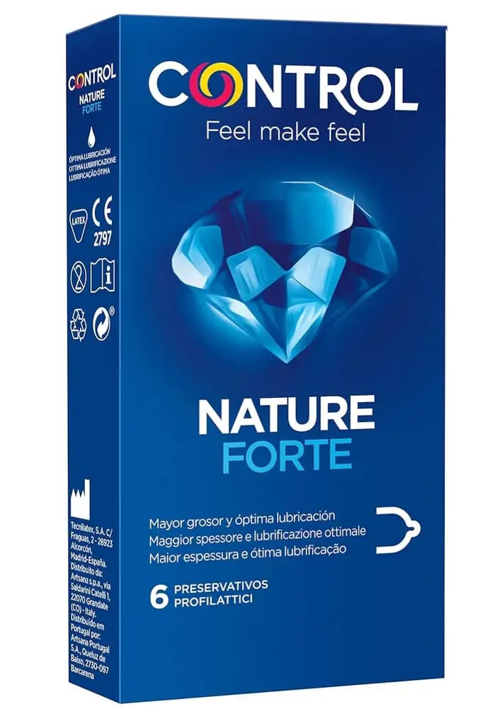 Control Condom New Nature Forte 6 Pc