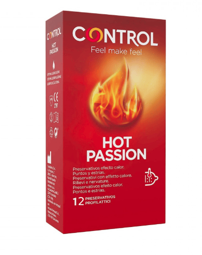 Control Condom Hot Passion 12 Pc