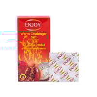 Enjoy Warm Challenger Condoms 12Pcs