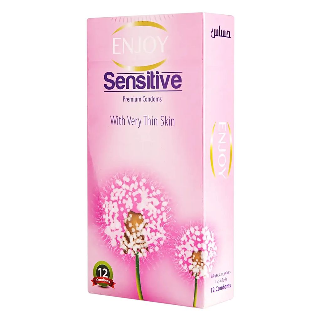 Enjoy Sensetive Premium Condoms 12Pcs