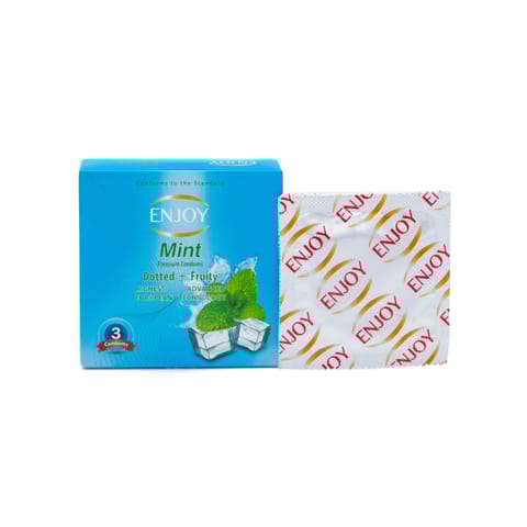 Enjoy Mint Premium Condoms 3Pcs