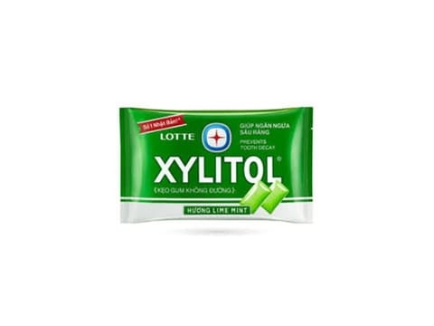 Lotte Xylitol Lime Mint 11.6 G