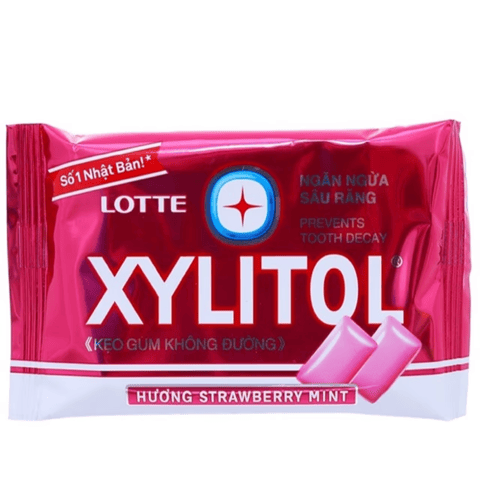 Lotte Xylitol Strawberry Mint 11.6 G