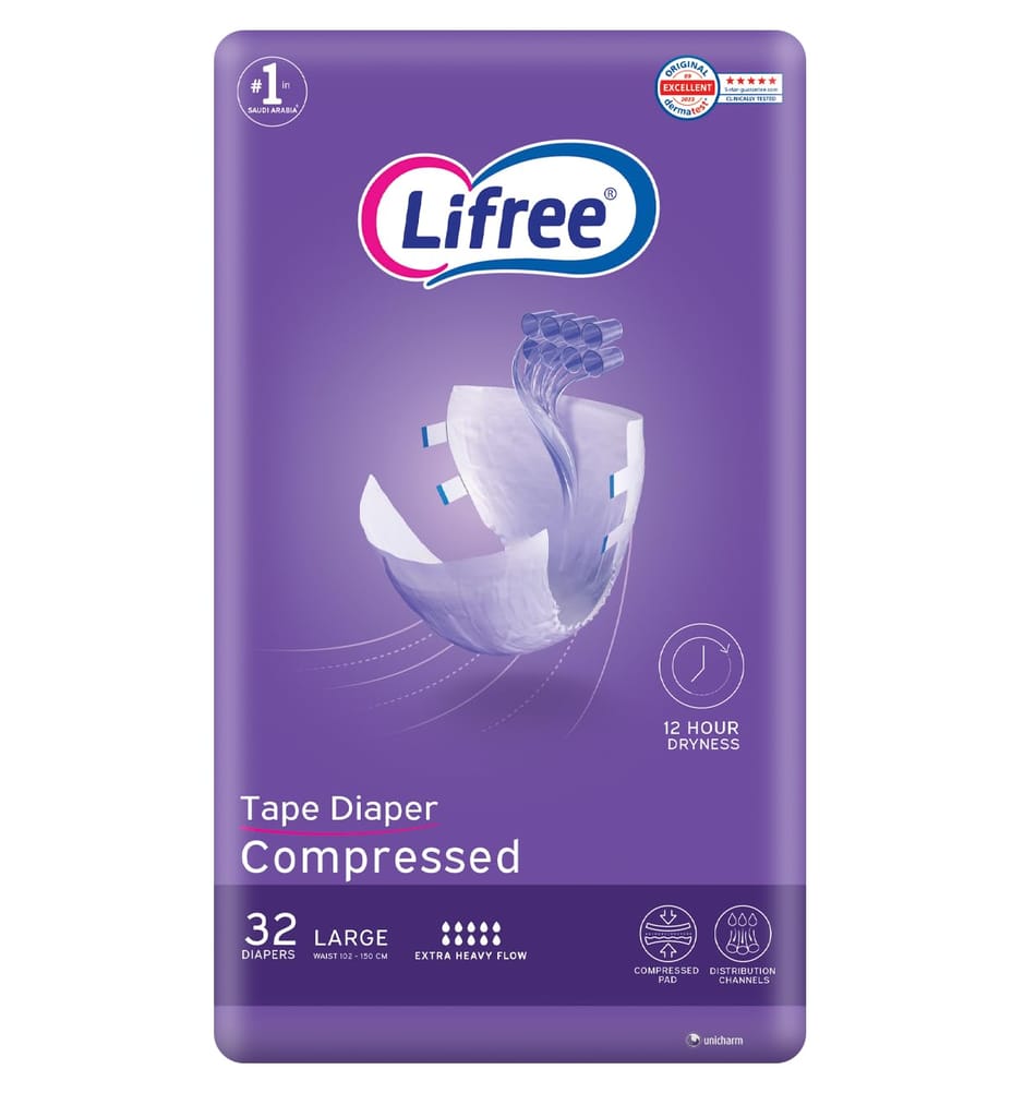Lifree Tape Mega Pack Large (2X32)