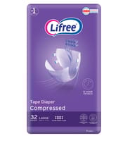 Lifree Tape Mega Pack Large (2X32)