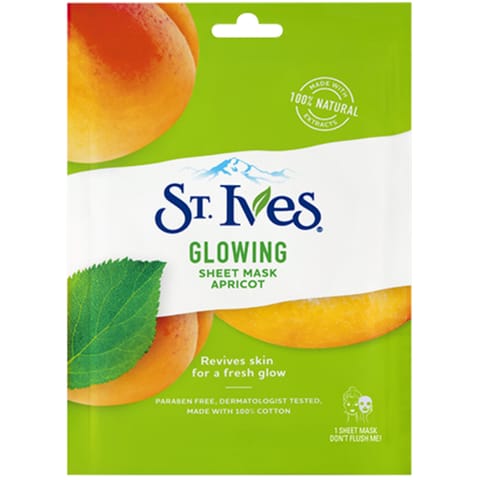 St.Ives Mask Glowing Apricot Sheet Mask