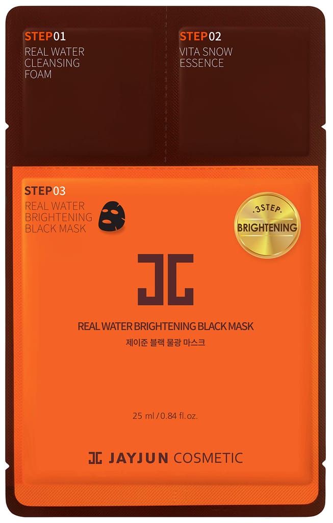 Jayjun Real Water Brightening Black Mask