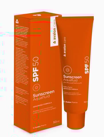 Avaloncare Sunscren Aquafluid SPF50 50ml