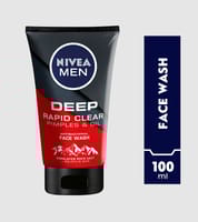 NIVEA MEN PMP&OIL DEEP FACE WASH 100ML