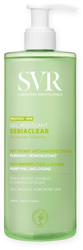 SVR Sebiaclear Gel Moussant 400Ml