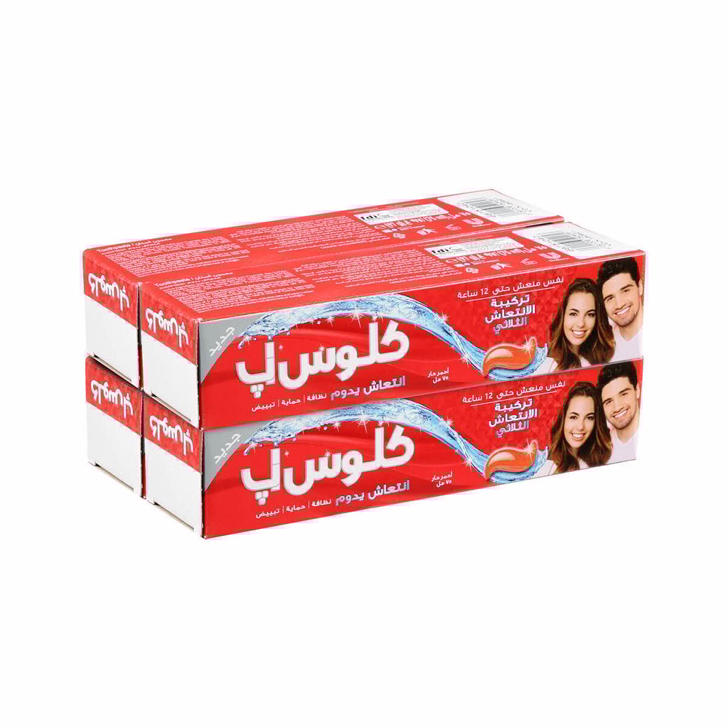 Closeup TP Red Hot 4x75ml