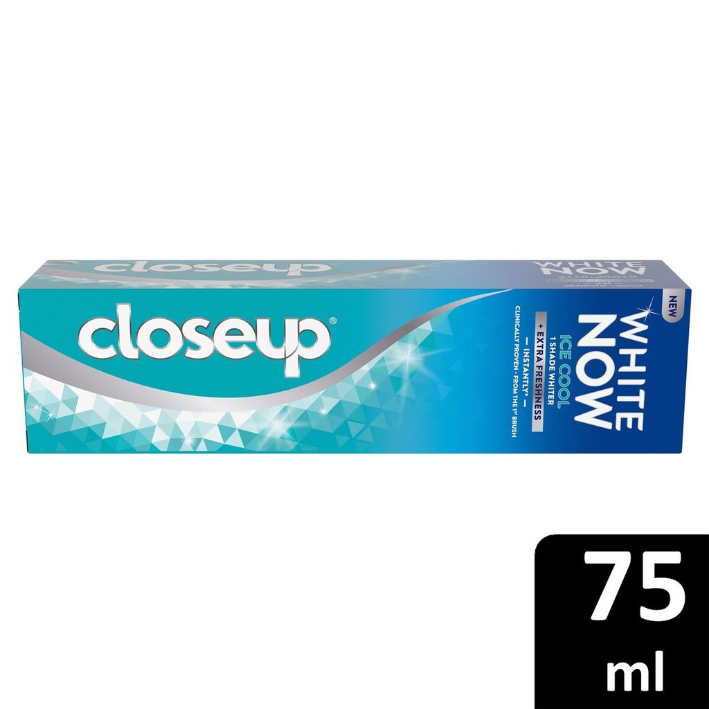 Closeup TP White Now Ice Cool 75ml