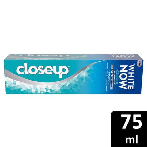 Closeup TP White Now Ice Cool 75ml