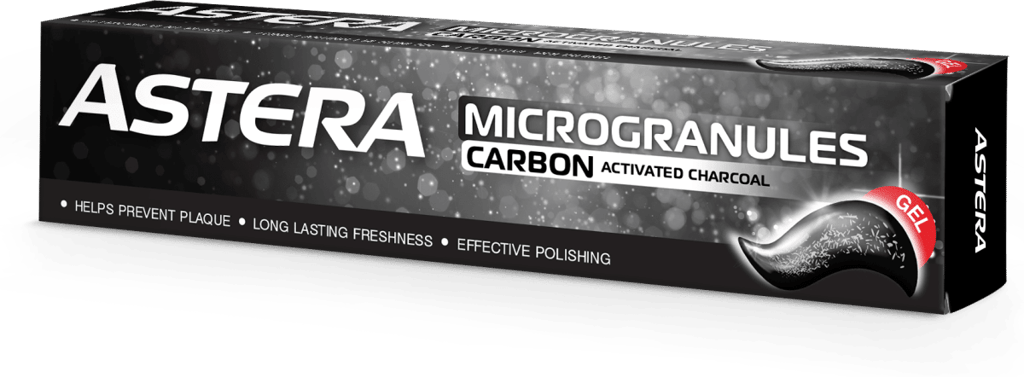 ASTERA Toothpaste Astera Microgranules Carbon 75  50 ML