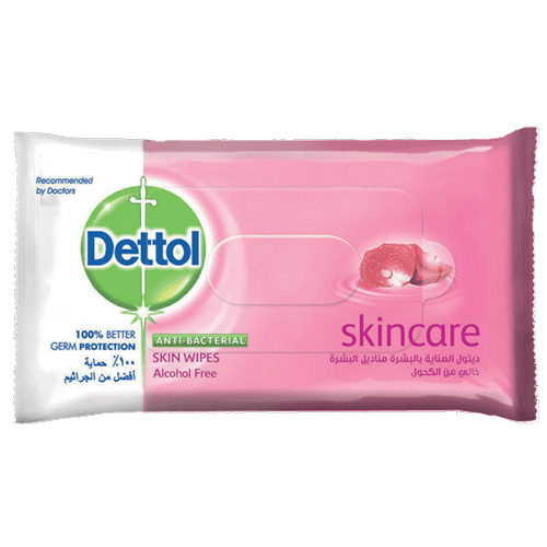 Dettol Skin Wipes Skincare 48x20s