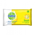 Dettol Skin Wipes Fresh 20 Pcs