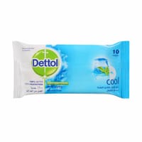 Dettol Skin Wipes Cool 10 Pcs