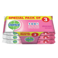 Dettol Skin Wipes Skincare 40s (2+1)
