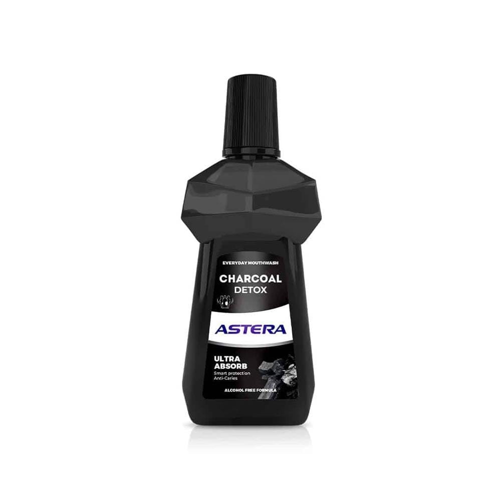 Astera Mouth Wash  Astera Charcoal  300  Ml