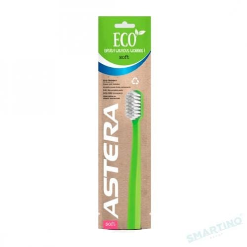 Astera Toothbrush Astera  Eco Super Soft Bristles Green