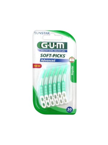 GUM SOFT PICKS ADVANC SMALL BLISTER 30's