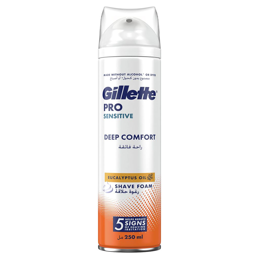 GILLETTE PRO SENS FOAM COMFORT 250ML MEA