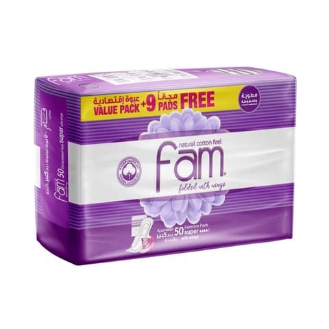 Fam Wings Extra Thin Regular 9