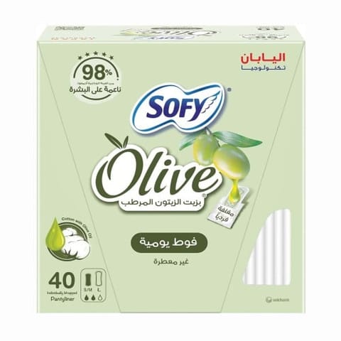 Sofy Pantyliner Olive Regular (8X40)